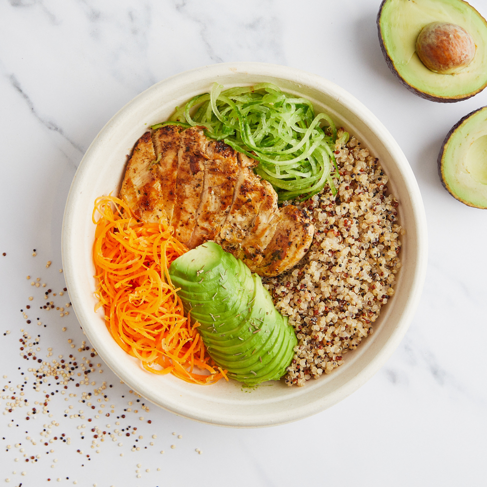 Chicken power bowl