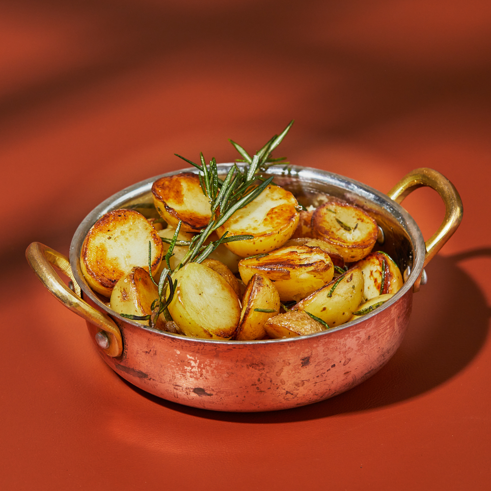 Roasted baby potatoes