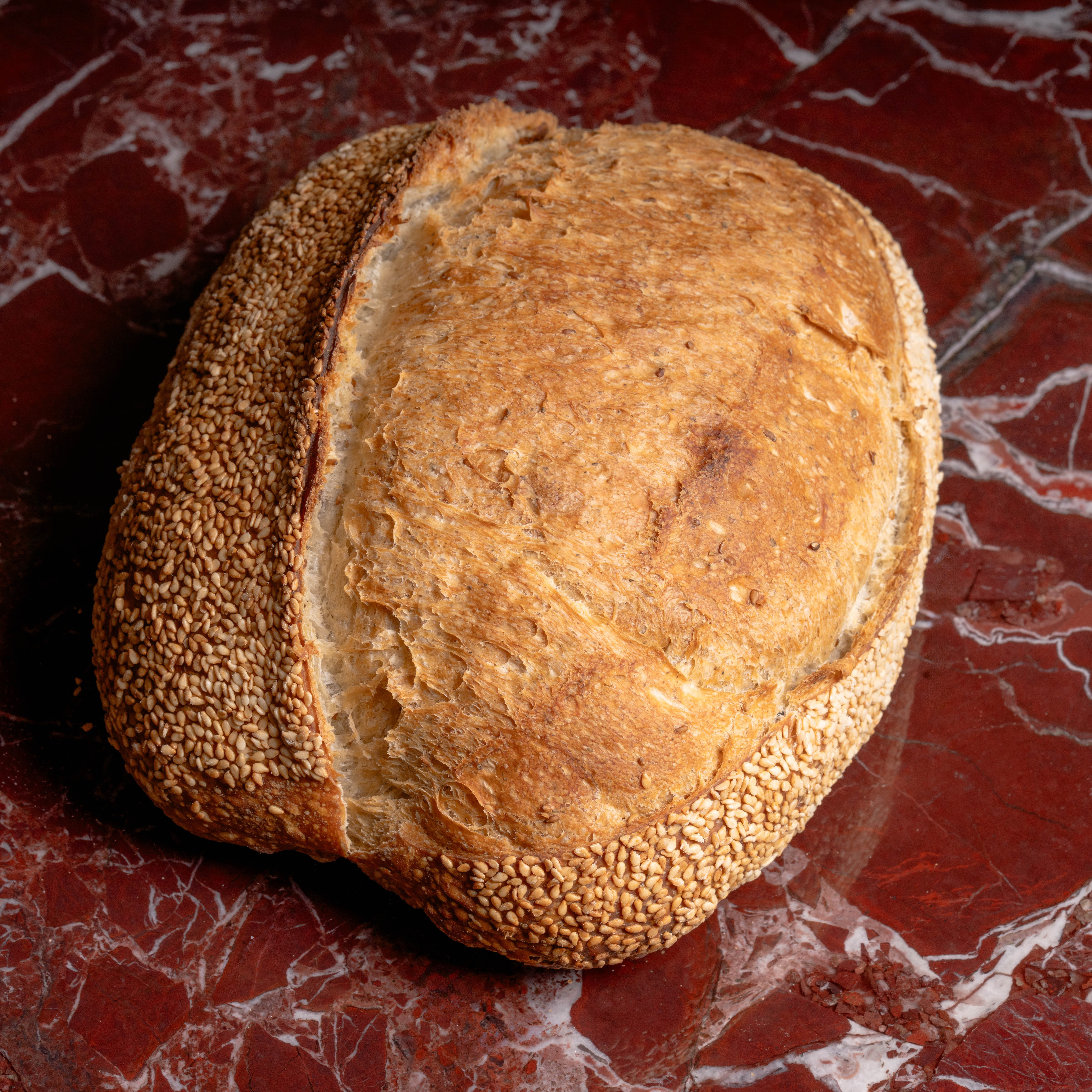 Zaatar Sesame Sourdough