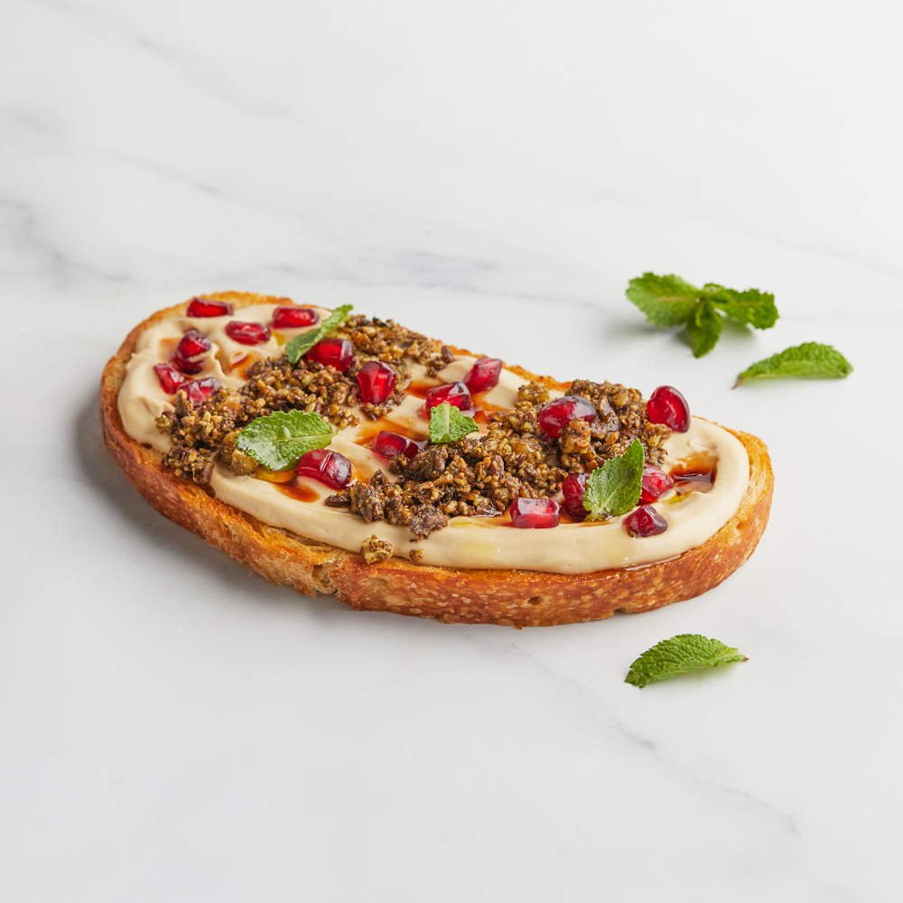 Nutty Labneh & Zaatar Toast