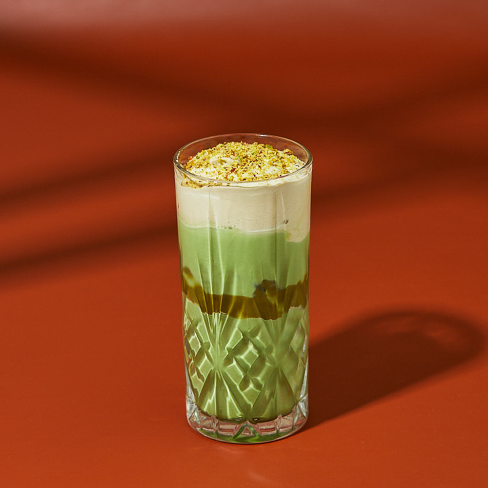 Pistachio Matcha Freddo