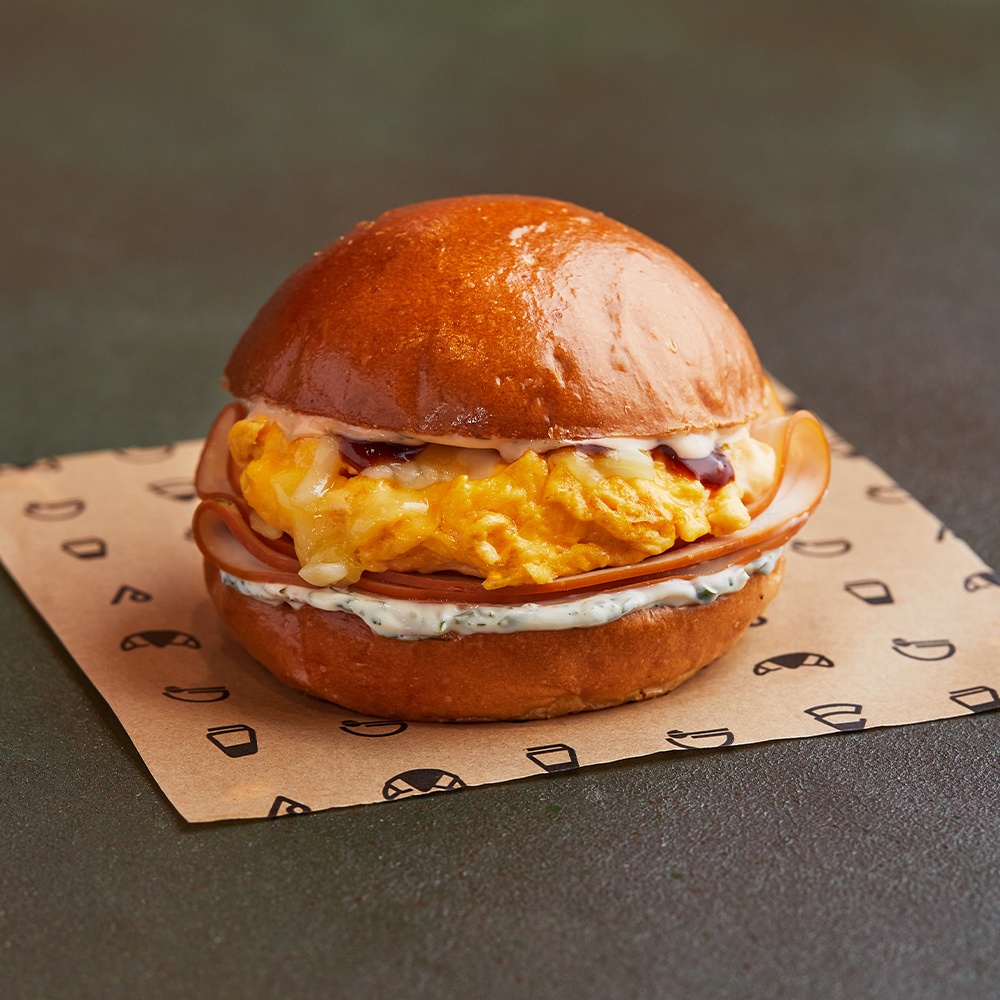 Smoked Turkey & Egg Brioche