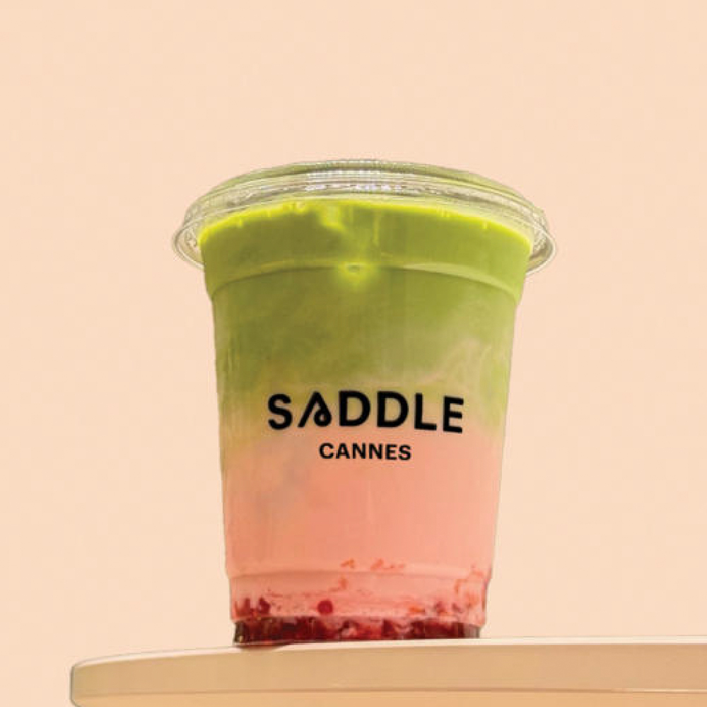 Victorian Cake Matcha Latte