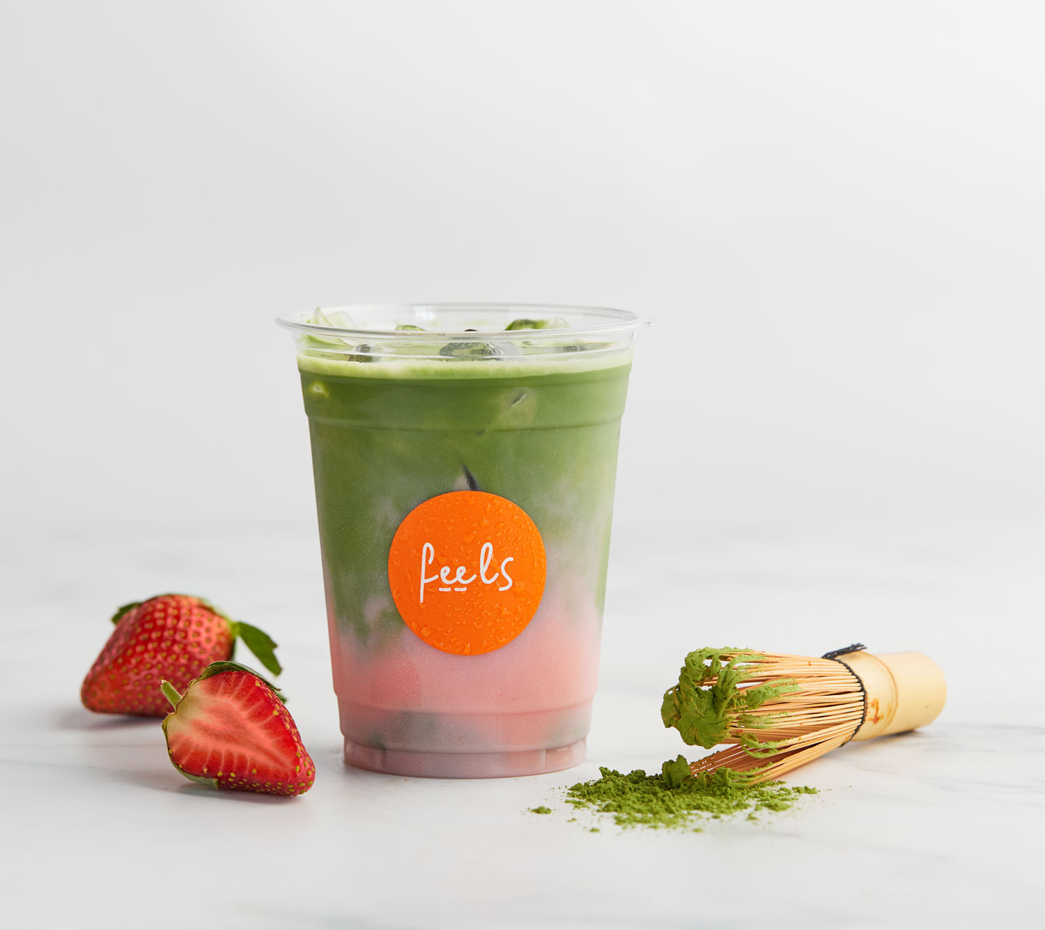 Strawberry Milk Matcha Latte