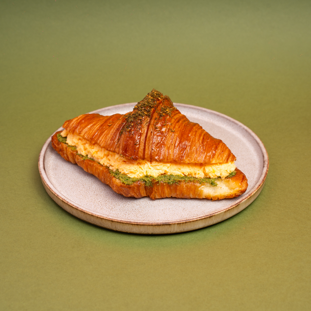 Zaatar Pesto & Egg Croissant