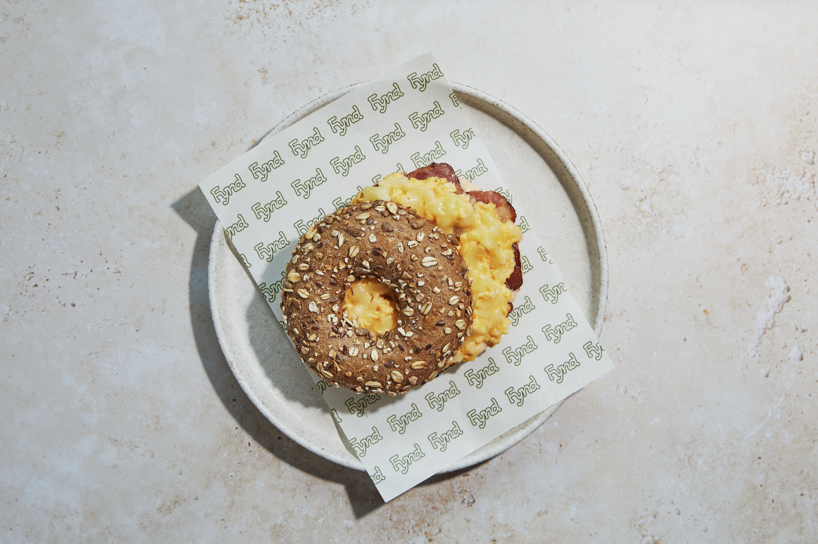 Beef Bacon & Egg Bagel