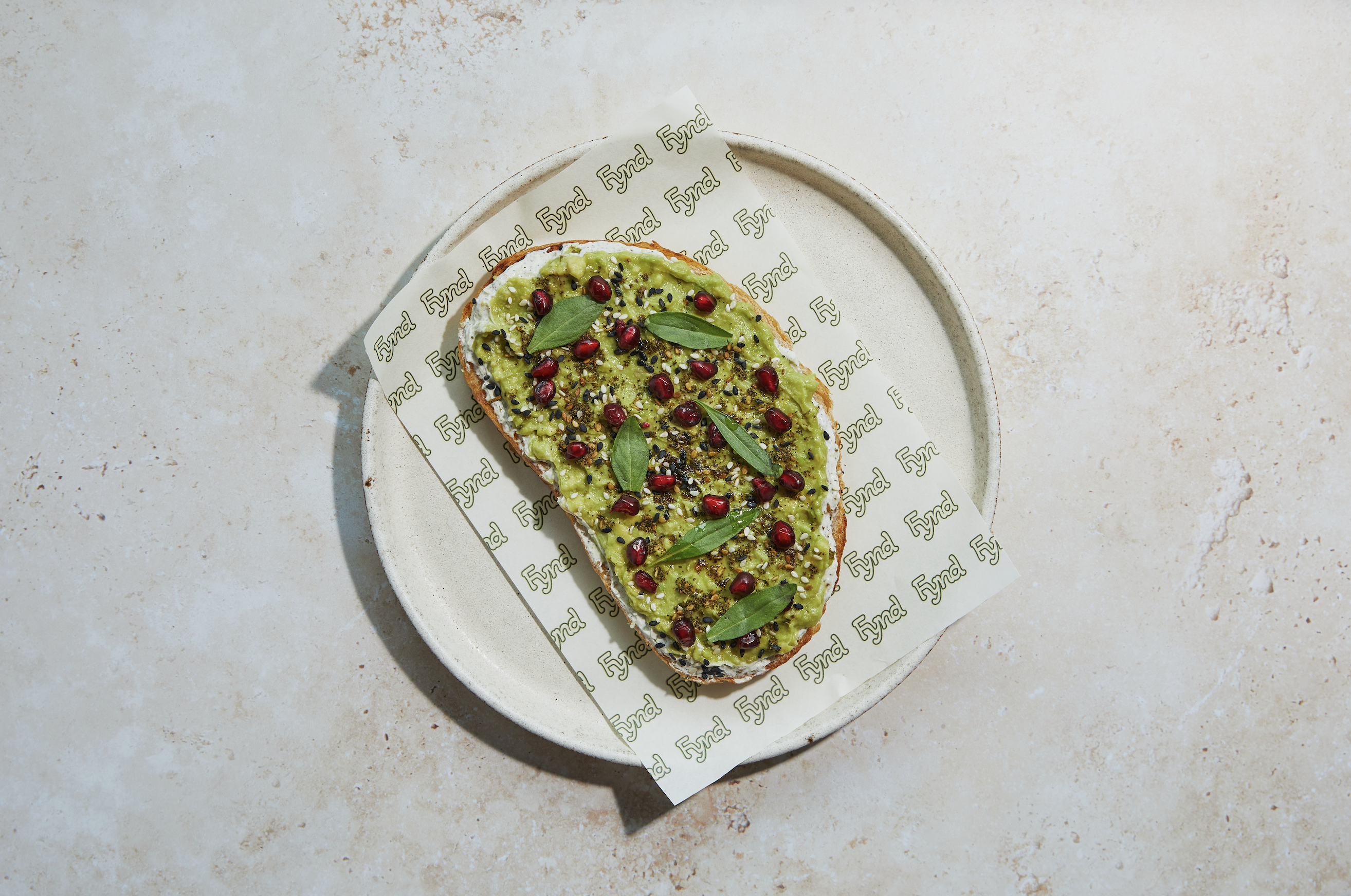 Zaatar Labneh & Avo Smash Sourdough