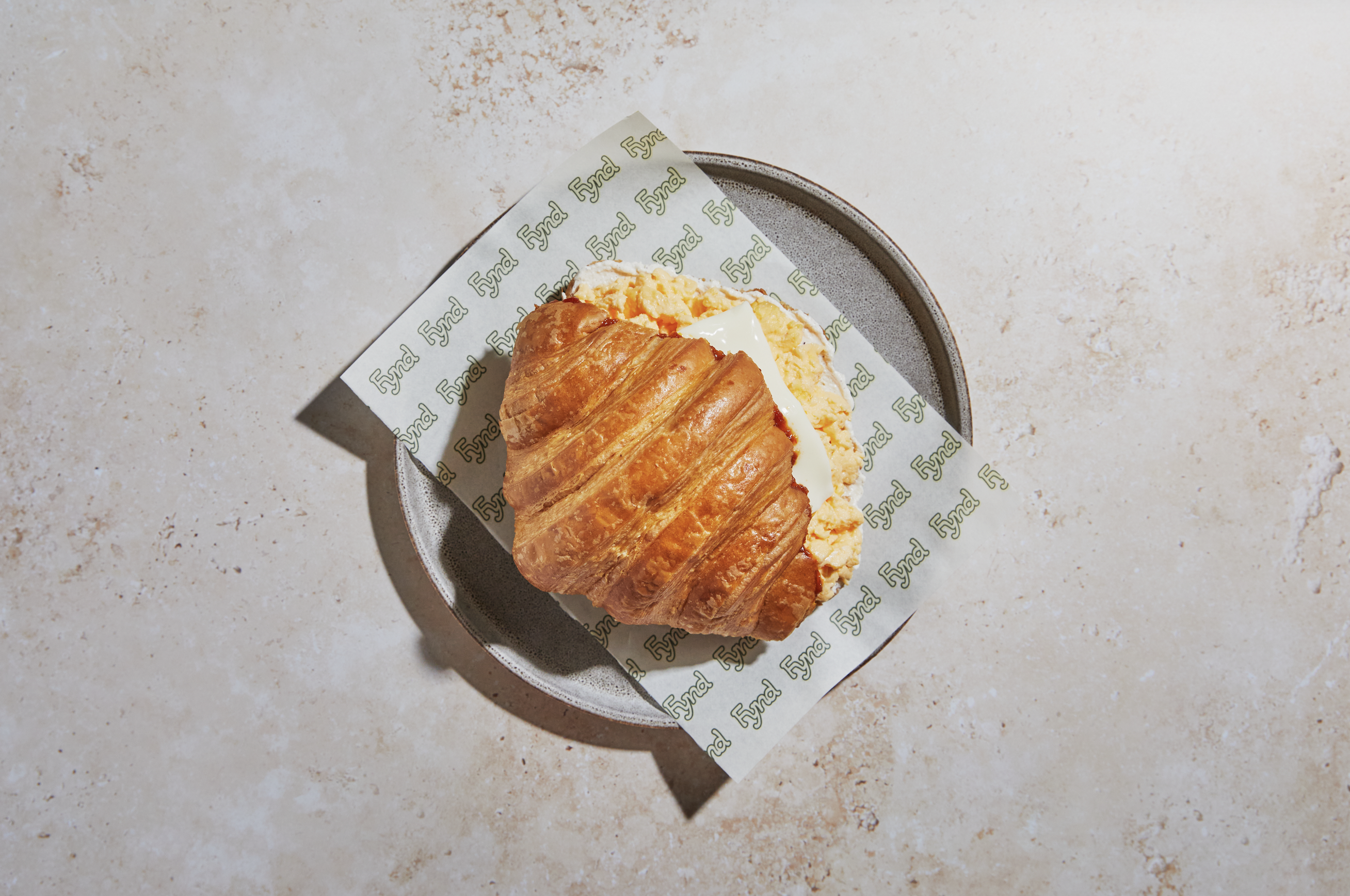 Sweet Jelly Jam Croissant