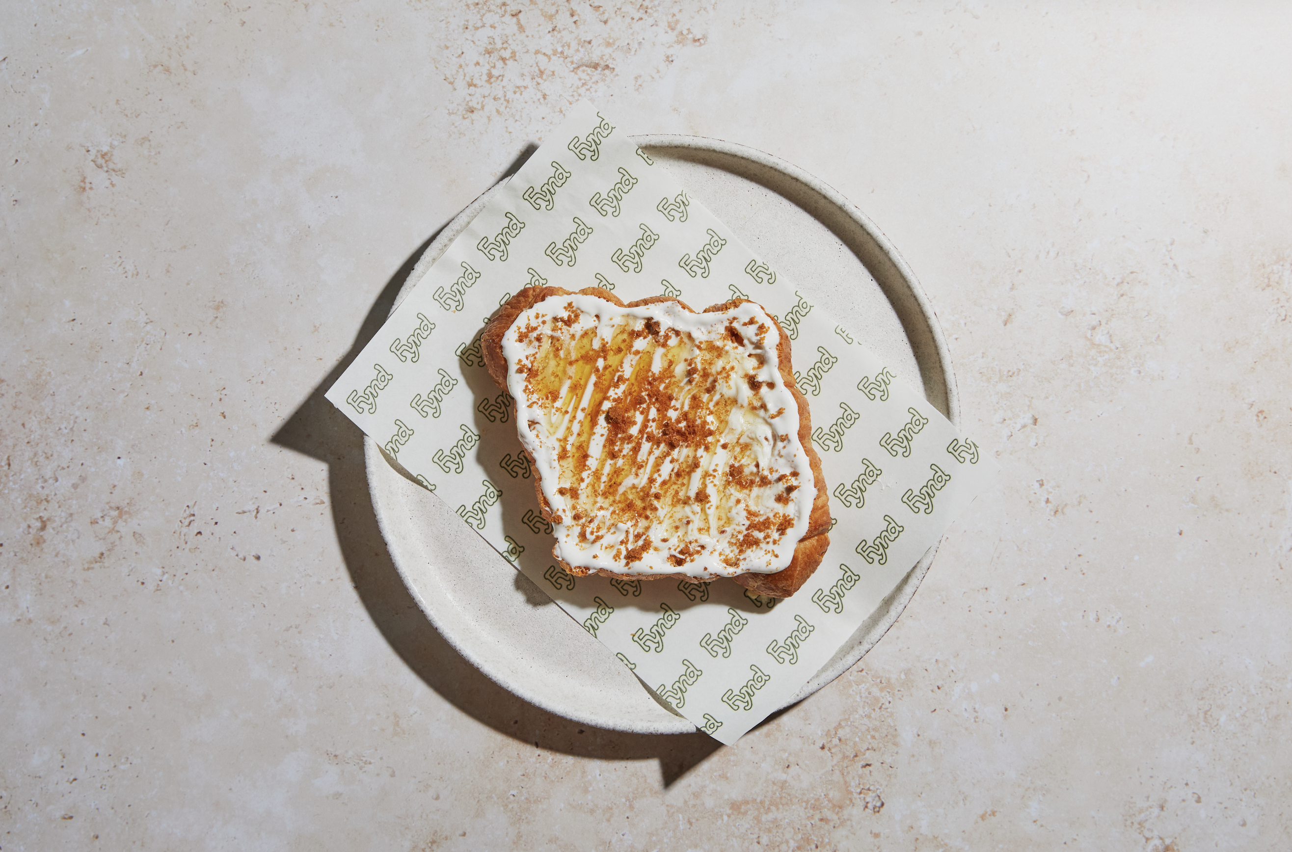 Vanilla Cream Croissant